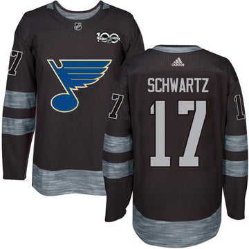 Jaden Schwartz St. Louis Blues black jersey
