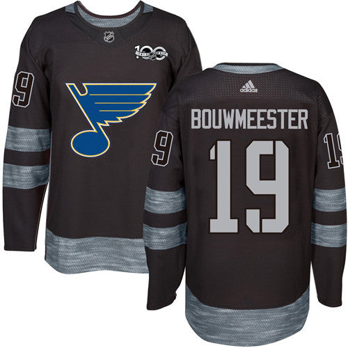 Jay Bouwmeester St. Louis Blues black jersey