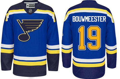Jay Bouwmeester St. Louis Blues blue Home jersey