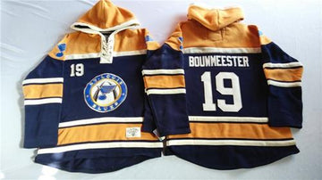 Jay Bouwmeester St. Louis Blues navy jersey