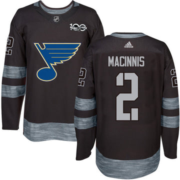 Al MacInnis St. Louis Blues black jersey
