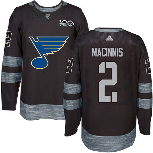 Al MacInnis St. Louis Blues black jersey