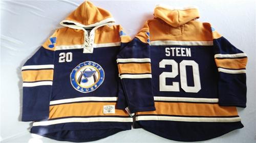 Alexander Steen St. Louis Blues navy jersey