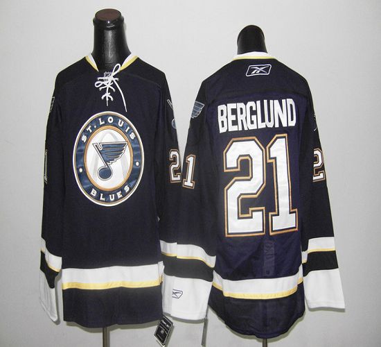 Berglund St. Louis Blues blue jersey