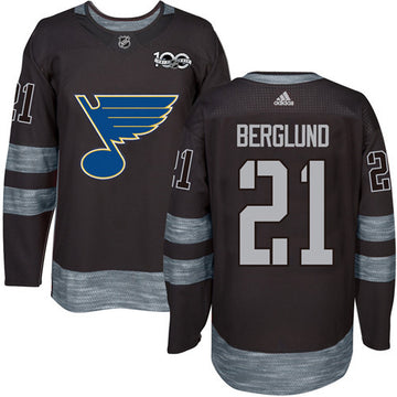 Patrik Berglund St. Louis Blues black jersey