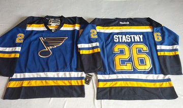 Paul Stastny St. Louis Blues blue Home jersey