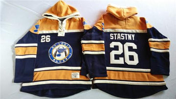 Paul Stastny St. Louis Blues navy jersey