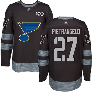 Alex Pietrangelo St. Louis Blues black jersey