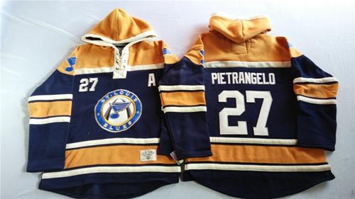 Alex Pietrangelo St. Louis Blues navy jersey