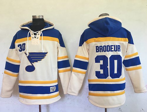 Martin Brodeur St. Louis Blues cream jersey
