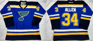Jake Allen St. Louis Blues blue Home jersey
