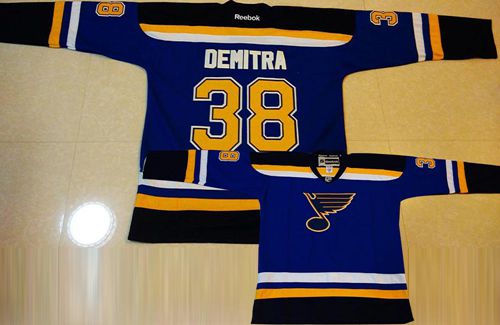 Pavol Demitra St. Louis Blues blue Home jersey