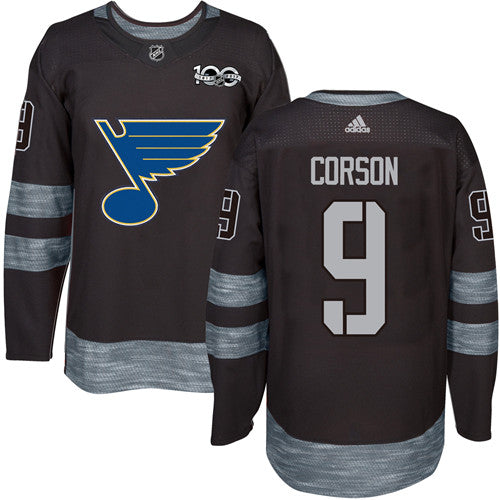 Shayne Corson St. Louis Blues black jersey