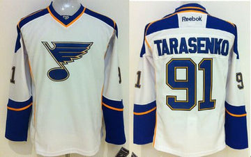 Vladimir Tarasenko St. Louis Blues white Away jersey