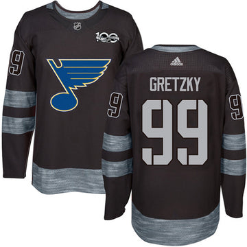 Wayne Gretzky St. Louis Blues black jersey
