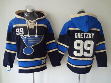 Wayne Gretzky St. Louis Blues navy jersey