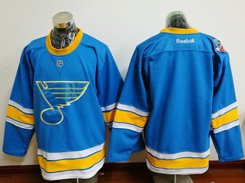 Custom St. Louis Blues blue Winter Classic jersey