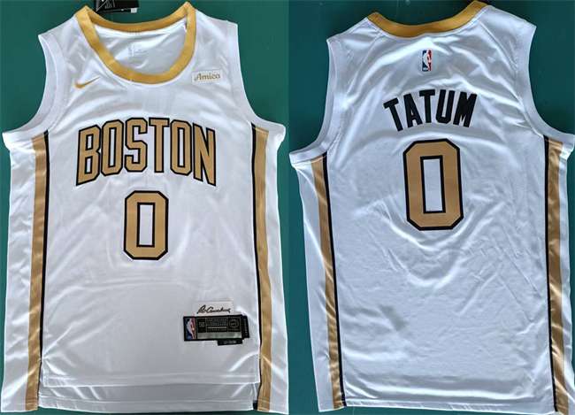 Jayson Tatum Boston Celtics white jersey