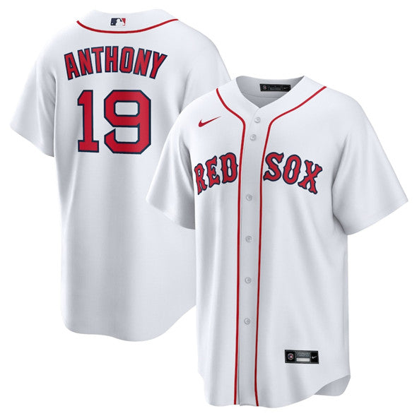 Roman Anthony Boston Red Sox white jersey