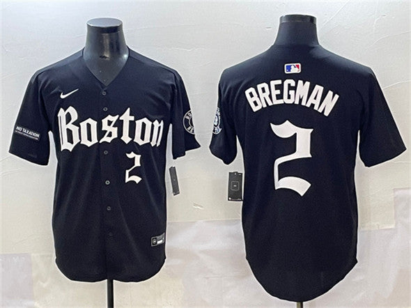 Alex Bregman Boston Red Sox black jersey