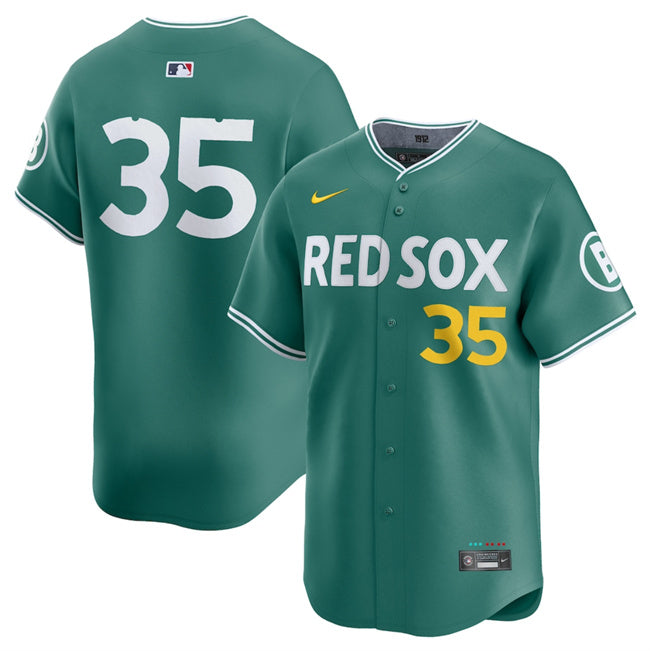 Garrett Crochet Boston Red Sox green City Connect jersey