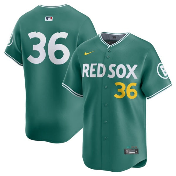 Triston Casas Boston Red Sox green City Connect jersey