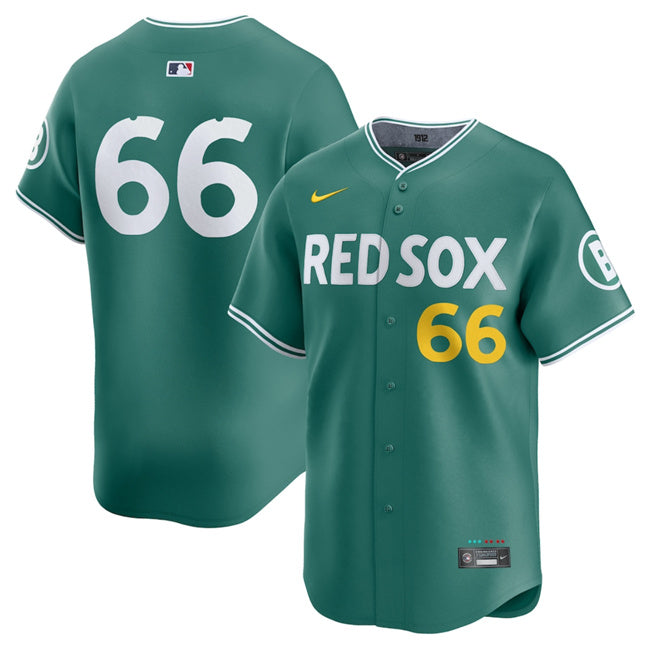 Brayan Bello Boston Red Sox green City Connect jersey