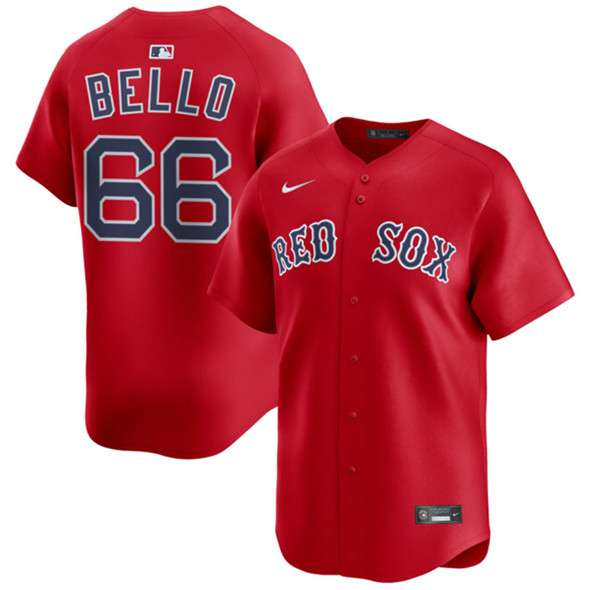Brayan Bello Boston Red Sox red Alternate jersey