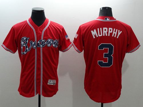 Dale Murphy Atlanta Braves red Authentic jersey