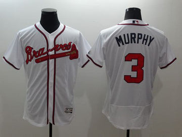 Dale Murphy Atlanta Braves white Authentic jersey