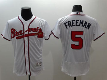 Freddie Freeman Atlanta Braves white Authentic jersey