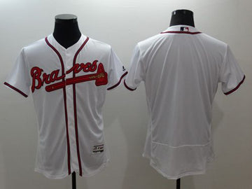 Custom Atlanta Braves white Authentic jersey