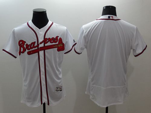 Custom Atlanta Braves white Authentic jersey