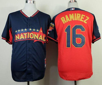 Aramis Ramirez Milwaukee Brewers navy-red jersey