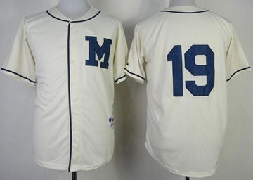 Robin Yount Milwaukee Brewers cream jersey