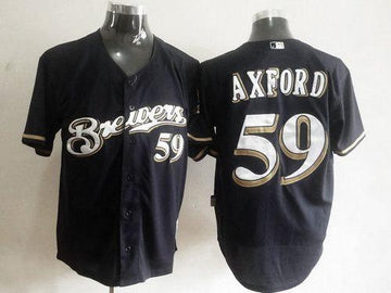 John Axford Milwaukee Brewers blue jersey