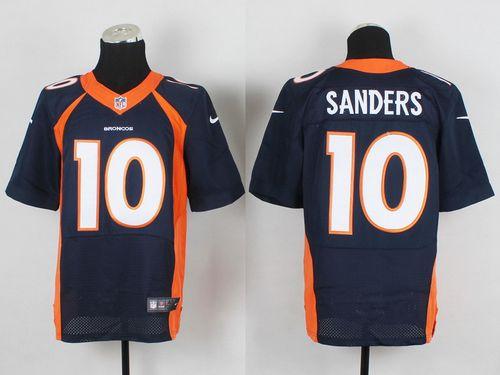 Emmanuel Sanders Denver Broncos navy Elite jersey