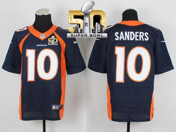 Emmanuel Sanders Denver Broncos navy Elite jersey