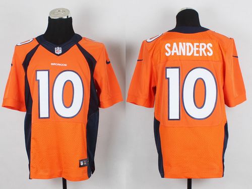 Emmanuel Sanders Denver Broncos orange Elite jersey