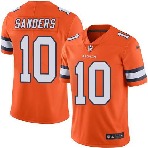 Emmanuel Sanders Denver Broncos orange jersey