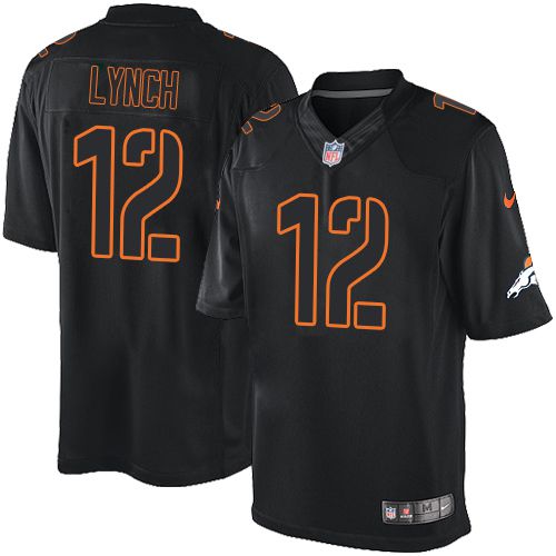 Paxton Lynch Denver Broncos black jersey