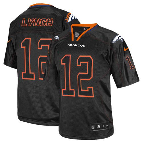 Paxton Lynch Denver Broncos black Elite jersey