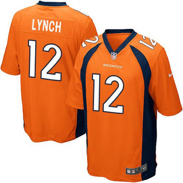 Paxton Lynch Denver Broncos orange Elite jersey