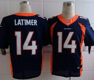 Cody Latimer Denver Broncos navy Elite jersey
