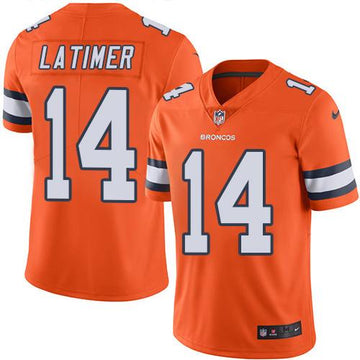 Cody Latimer Denver Broncos orange jersey