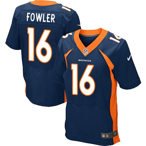 Bennie Fowler Denver Broncos navy Elite jersey