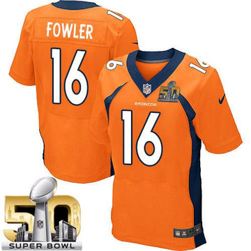 Bennie Fowler Denver Broncos orange Elite jersey
