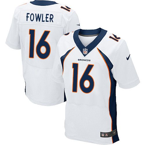 Bennie Fowler Denver Broncos white Elite jersey