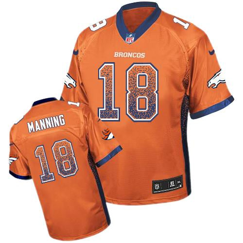 Peyton Manning Denver Broncos orange Elite jersey