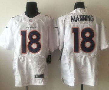 Peyton Manning Denver Broncos white Elite jersey